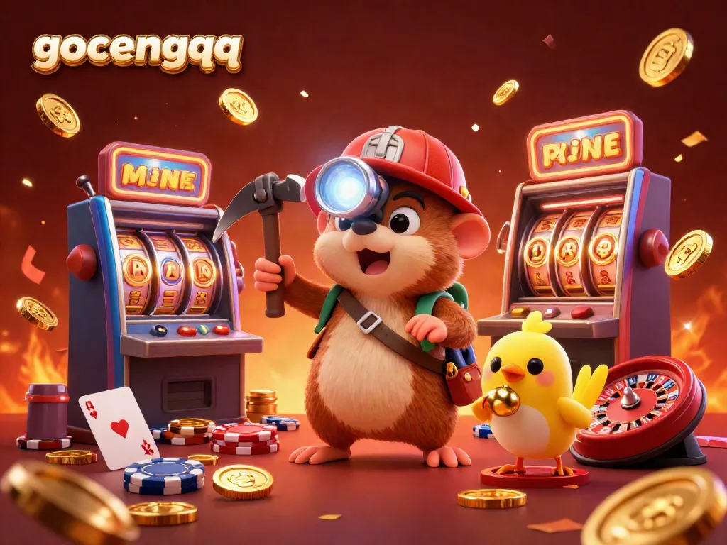 Gocengqq: Nikmati permainan kasino dengan jackpot berkilau dan karakter ceria.
