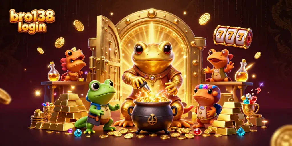 Experience exciting gameplay with bro138 login amidst treasures and casino elements
